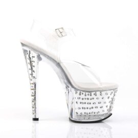 Pleaser STARDUST-708 Clear/Clear EU-35 / US-5