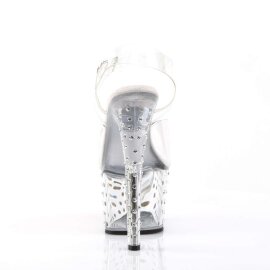 Pleaser STARDUST-708 Clear/Clear EU-38 / US-8