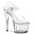 Pleaser STARDUST-708 Clear/Clear EU-38 / US-8