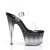 Pleaser STARDUST-708T Clear/Black-Clear EU-35 / US-5