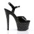 Pleaser STARDUST-709 Black Patent/Black EU-35 / US-5