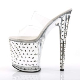 Pleaser STARDUST-802 Clear/Clear EU-35 / US-5