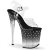 Pleaser STARDUST-808T Clear/Black-Clear EU-35 / US-5