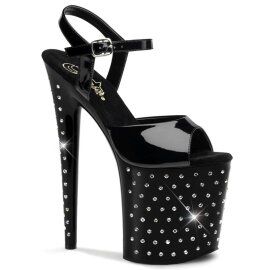 Pleaser STARDUST-809 Black Patent/Black EU-35 / US-5