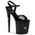 Pleaser STARDUST-809 Black Patent/Black EU-35 / US-5