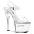 Pleaser TIPJAR-708-2 Clear/Clear EU-40 / US-10