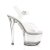 Pleaser TIPJAR-708-2 Clear/Clear EU-40 / US-10