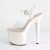 Pleaser UNICORN-708LG Clear/Opal Multi Glitter EU-40 / US-10