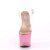 Pleaser UNICORN-708T Clear/Bubble Gum Pink Tinted EU-35 / US-5