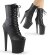 Pleaser XTREME-1020 Black Faux Leather/Black Matte EU-41 / US-11