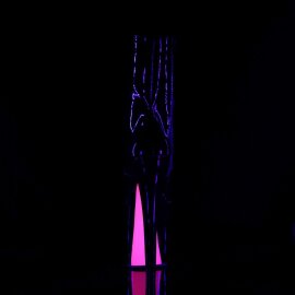 Pleaser XTREME-1020TT Black Patent/Black-Neon Hot Pink EU-35 / US-5