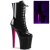 Pleaser XTREME-1020TT Black Patent/Black-Neon Hot Pink EU-35 / US-5