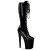 Pleaser XTREME-2020 Black Patent/Black EU-35 / US-5