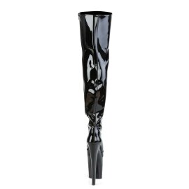 Pleaser XTREME-3010 Black Patent/Black EU-37 / US-7