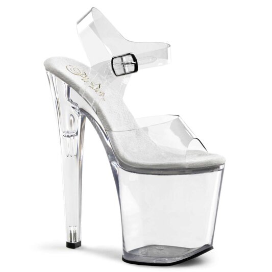 Pleaser XTREME-808 Clear/Clear EU-35 / US-5