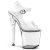 Pleaser XTREME-808 Clear/Clear EU-35 / US-5