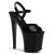 Pleaser XTREME-809 Black Patent/Black EU-38 / US-8