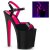 Pleaser XTREME-809TT Black Patent-Neon Hot Pink/Black EU-35 / US-5