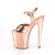 Pleaser XTREME-809TTG Rose Gold Metallic Pu/Rose Gold Chrome-Glitter EU-35 / US-5