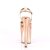 Pleaser XTREME-809TTG Rose Gold Metallic Pu/Rose Gold Chrome-Glitter EU-35 / US-5