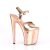 Pleaser XTREME-809TTG Rose Gold Metallic Pu/Rose Gold Chrome-Glitter EU-35 / US-5