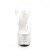 Pleaser ADORE-708MR-5 Clear/White-Silver EU-40 / US-10