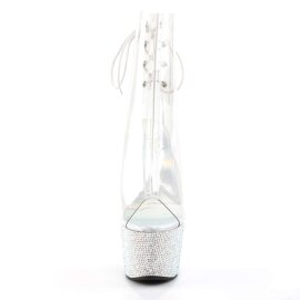 Pleaser BEJEWELED-1018DM-7 Clear/Silver Multi RS EU-37 /...