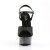 Pleaser DELIGHT-609-5G Black Glitter/Black Glitter EU-35 / US-5