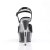Pleaser DELIGHT-609-5G Black Glitter/Black Glitter EU-35 / US-5