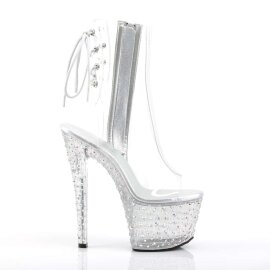 Pleaser STARDANCE-1018C-7 Clear/Clear-Silver Multi RS EU-39 / US-9