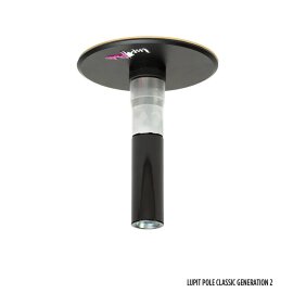 Lupit Pole Classic G2 45 mm Powder Coated Black 2,30 m -...