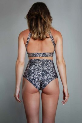 Pole Addict High Waist Shorts Lace XL
