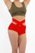 i-Style Shorts Criss Cross Colors S Red