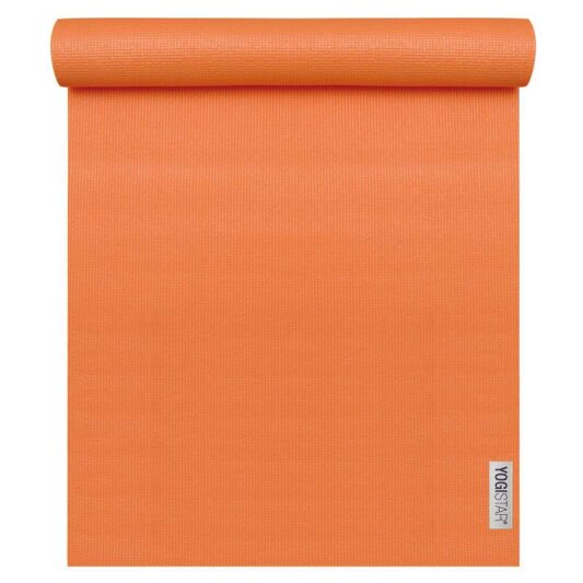 Yoga Mat Basic Orange (183 cm x 61 cm x 4 mm)