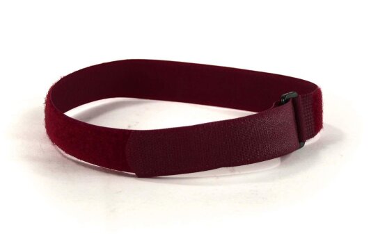Hook and Loop Fastener for Yoga Mats Maroon