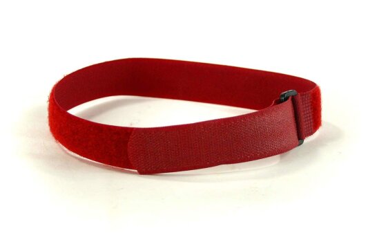 Hook and Loop Fastener for Yoga Mats Red