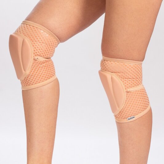 Queen Wear Knee Pads Nude M