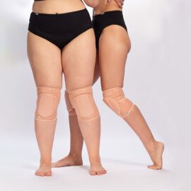 Queen Wear Knee Pads Nude M