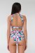 Pole Addict Open Back Top Aloha S