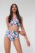 Pole Addict Open Back Top Aloha L