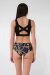 Pole Addict Crop Top Chaine Noir