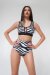 Pole Addict High Waist Shorts Zebra