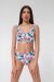 Pole Addict High Leg Shorts Aloha L