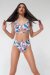 Pole Addict High Leg Shorts Aloha L