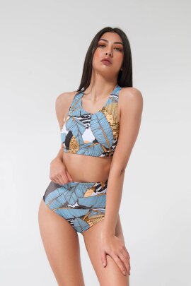 Pole Addict Open Back Top Malibu L