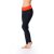 Dragonfly Leggings Adriana XS Grey Melange / Black