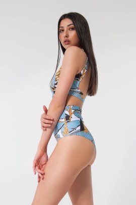 Pole Addict High Waist Shorts Malibu L