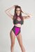 Oksawear Top Roxana Grey/Purple