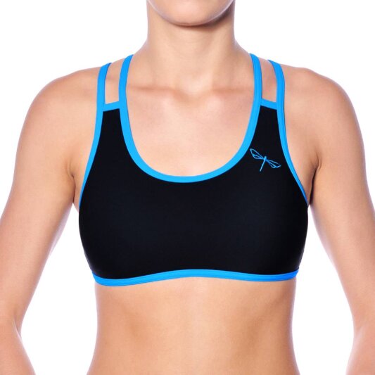 Dragonfly Top Xenia XS Black / Sky Blue