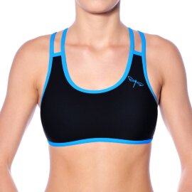 Dragonfly Top Xenia XS Black / Sky Blue